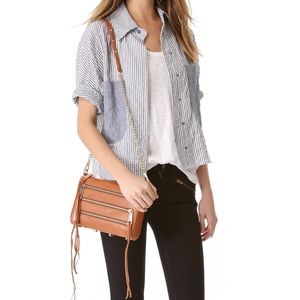 NWOT Rebecca Minkoff Mini 5 Zip Crossbody